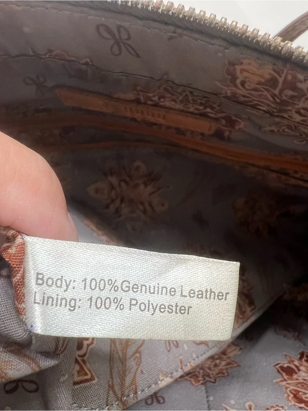 Hobo Classic Brown Leather Tote Bag - Women's Handbag “ Read Call Outs”